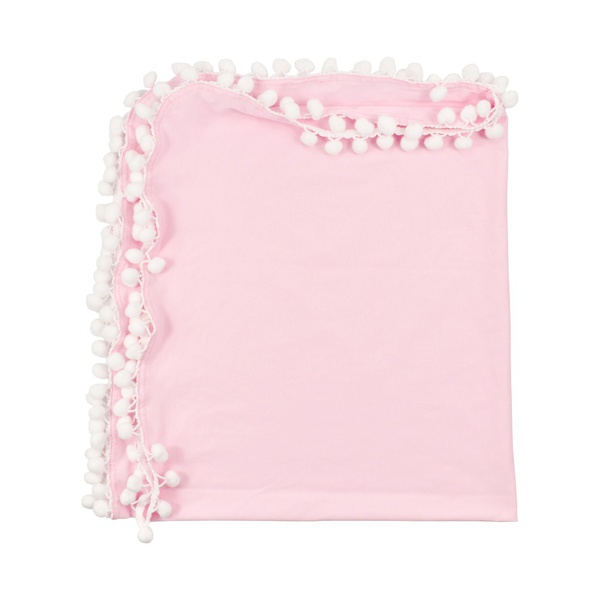 Soft Baby Muslin Swaddle Blankets Pom Pom Swaddle Wrap Newborn Photography Blanket