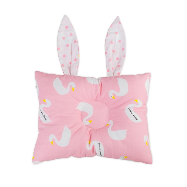 Bunny Design Baby Head Shaping Pillow