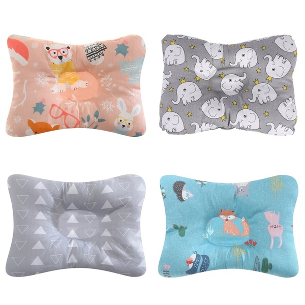 Cotton Baby Pillow Newborn Baby Anti Flat Head Baby Sleep Pillow Baby Bedding Sleep Positioner Support Pillow
