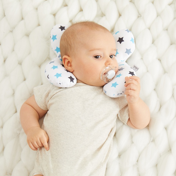 Baby U Shape Safety Head and Neck Support Pillow for Seat Car Travel