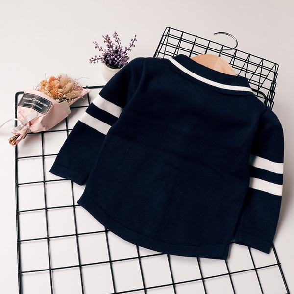 Boy Solid Polo Collar Top