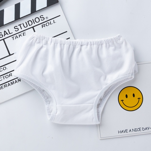 Solid Flounced Shorts