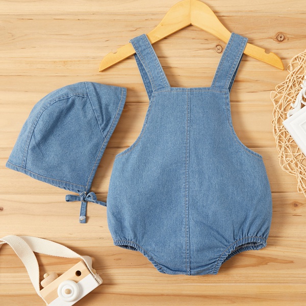 Baby Unisex Denim Overalls