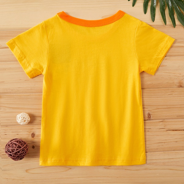 Baby / Toddler Girl Adorable Orange Print Tee