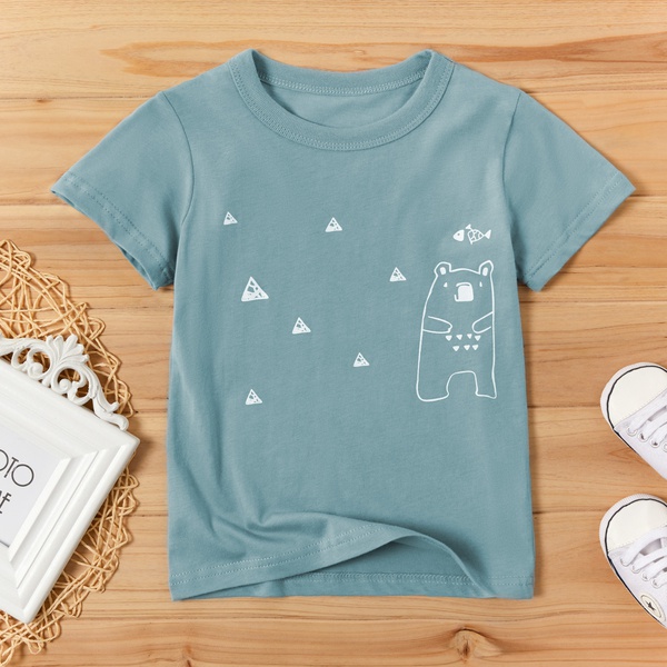 Baby / Toddler Boy Adorable Bear Print Tee