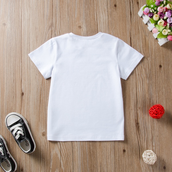 Toddler Girl Adorable Unicorn Print Tee