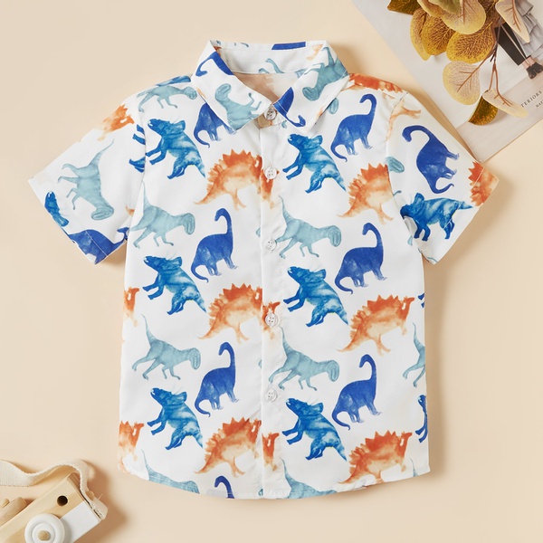 Baby / Toddler Boy Adorable Dino Print Shirt