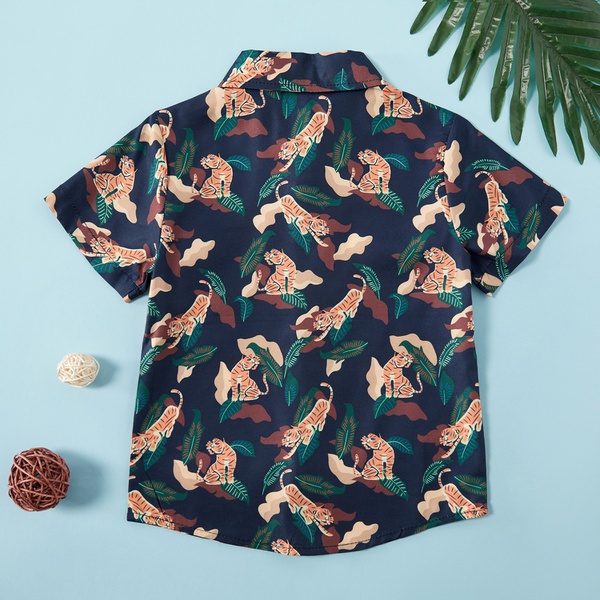 Baby / Toddler Boy Stylish Tiger Allover Shirt