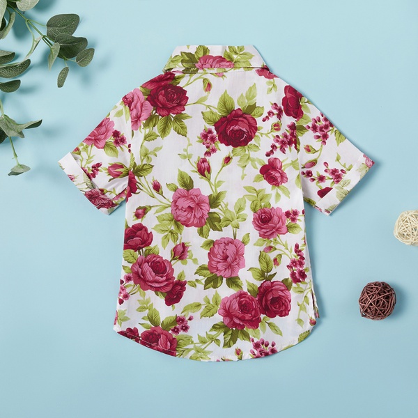 Baby / Toddler Boy Stylish Floral Allover Shirt
