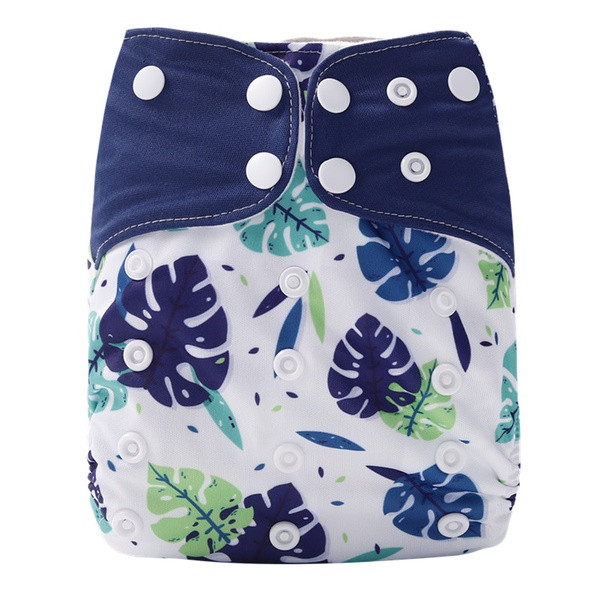 Cute Baby Washable Adjustable Cloth Diaper Waterproof Breathable Eco-friendly Diaper Without Insert