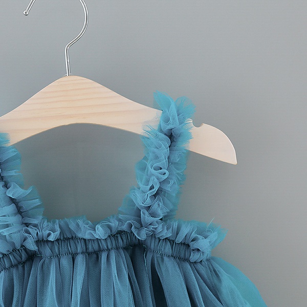 Baby / Toddler Girl Pretty Solid Tulle Dresses