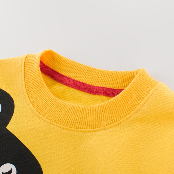 Dinosaur Print Long-sleeve Sweatshirt For Boys