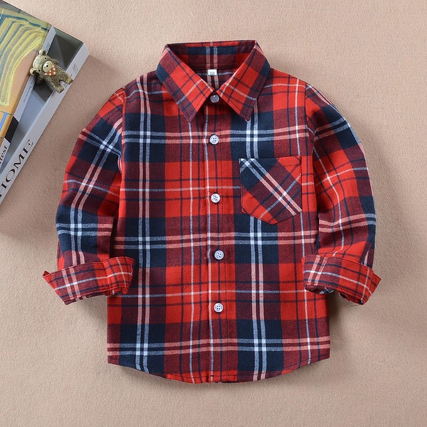 Fashionable Plaid T-shirts for Kid