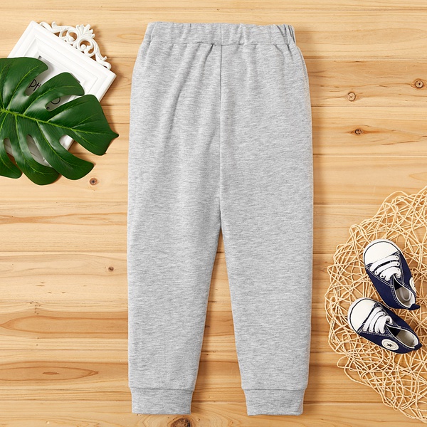 Fashionable Letter Decor Sweatpants