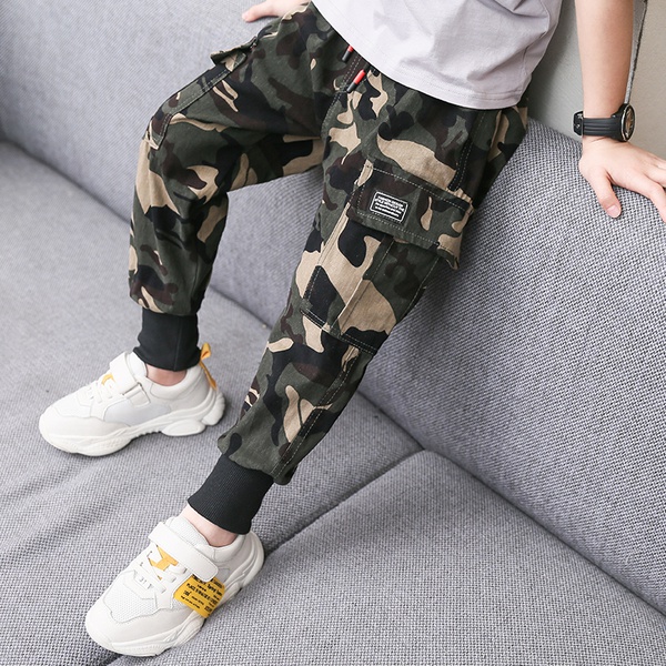 Fashionable Stylish Camo Casual Pants for Boy