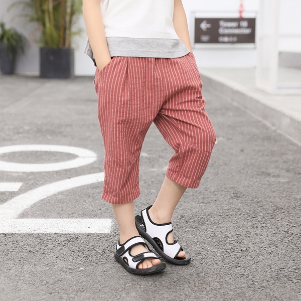Stylish Striped Elasticized Pants