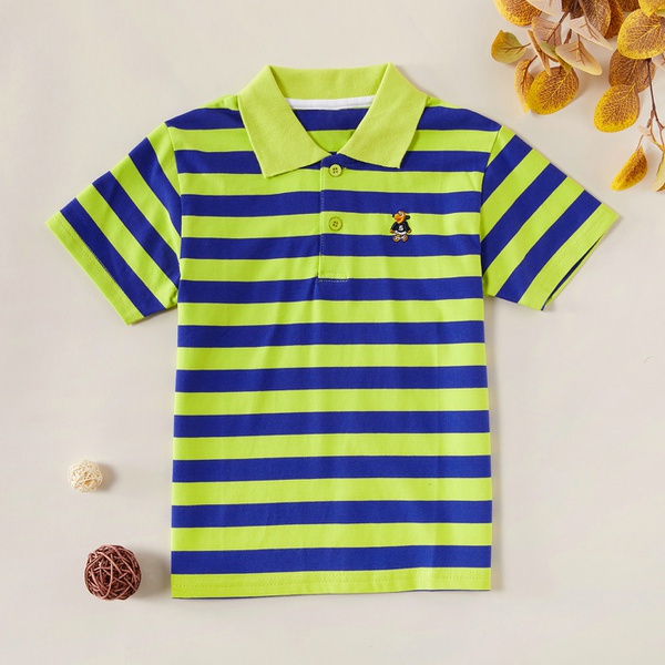 Fashionable Striped Polo Shirts