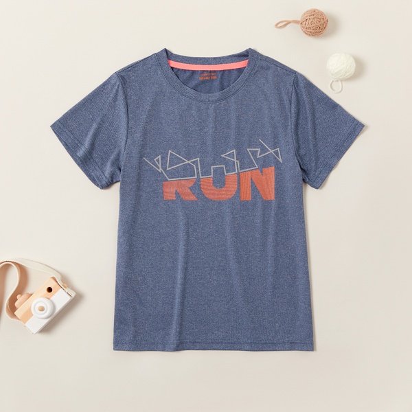 Stylish Letter Print Fast-dry Tee