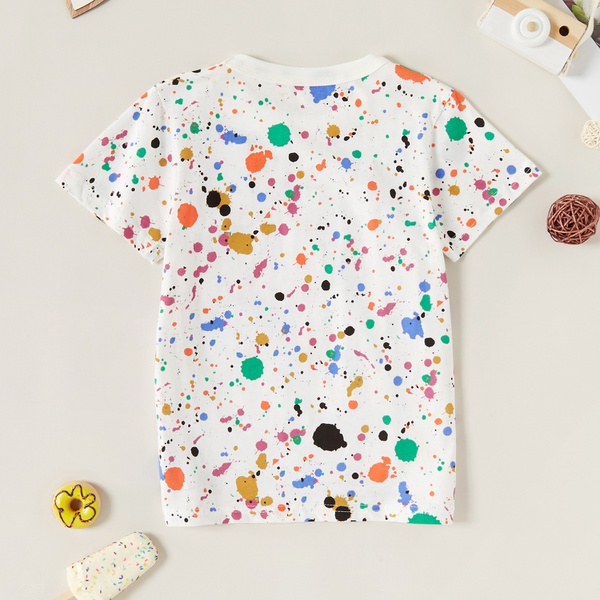 Trendy Colorful Polka Dots Tee