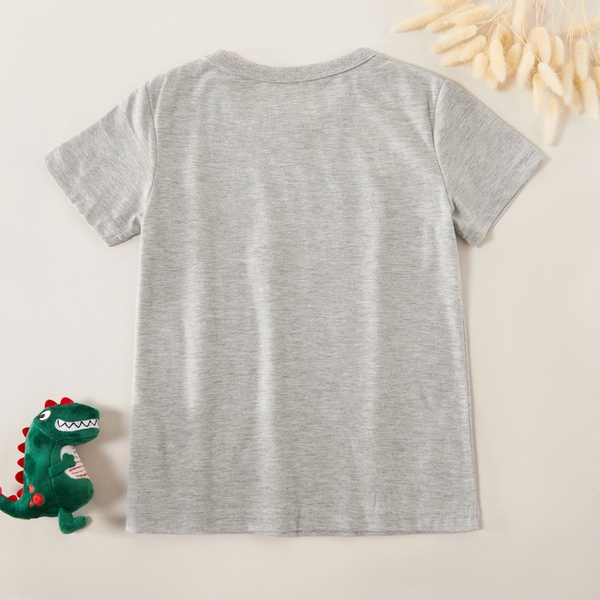 Stylish Cartoon Digger Print Tee
