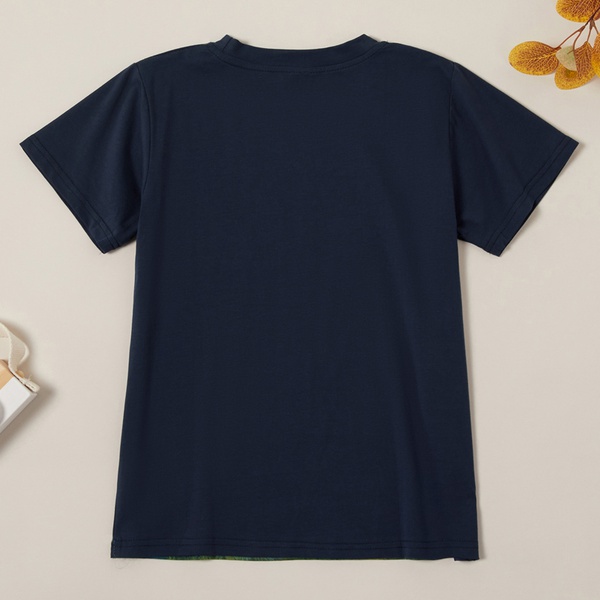 Stylish Animal Allover Short-sleeve Tee