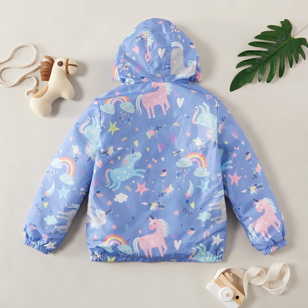 Fashionable Unicorn Allover Coat