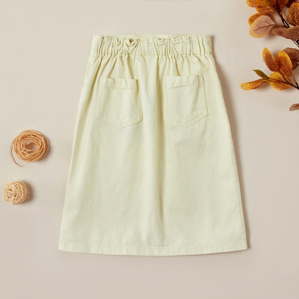 Sweet Solid Skirt