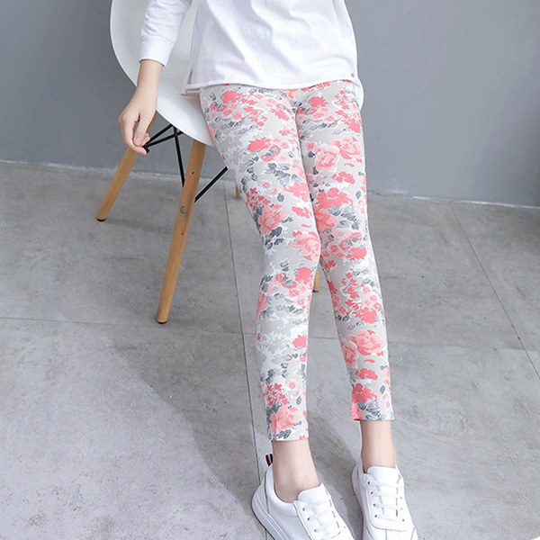 Casual Flower Allover Leggings