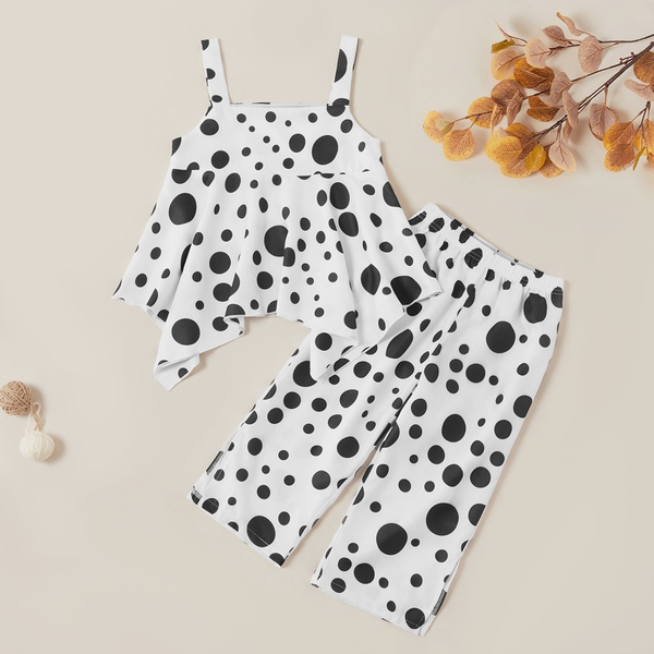 Stylish Cartoon Animal Cat Top and Shorts Set