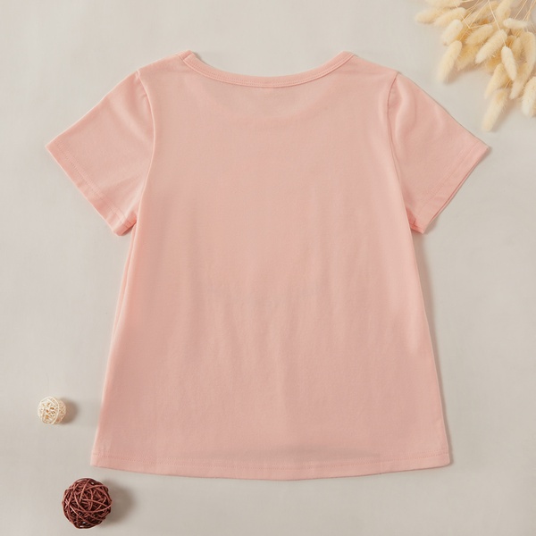Stylish Unicorn Moon Print Tee