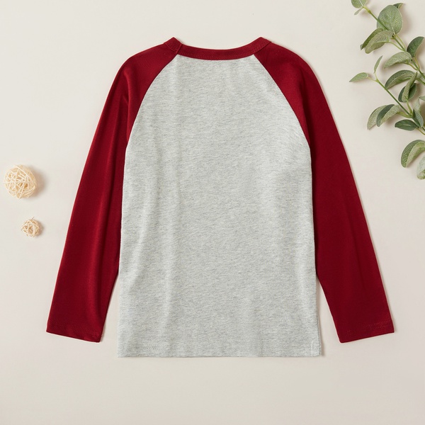 Trendy Fire Truck Print Long-sleeve Tee