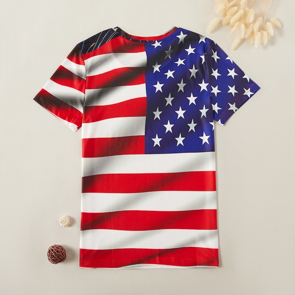 Stylish The Old Glory Print Tee