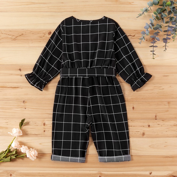 Toddler Girl Trendy Plaid Onesies