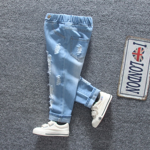 Baby / Toddler Fashion Ripped Jeans