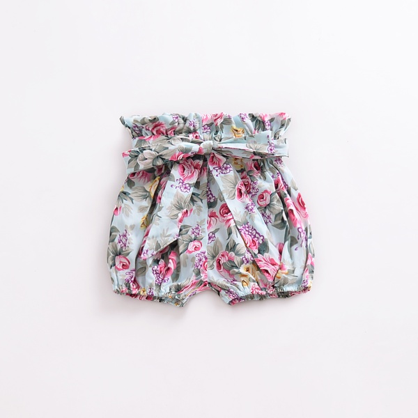 Baby Girl Bowknot Ruffled Bloomer PP Shorts