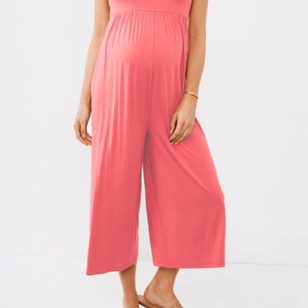Maternity casual Plain Jumpsuits