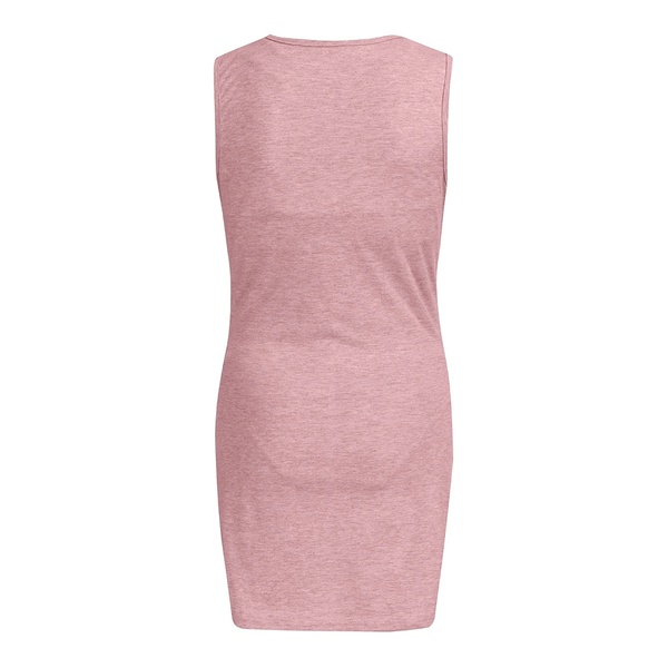 Sassy Letter Print Sleeveless Maternity Dress