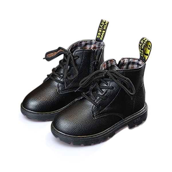 Toddler Boy / Girl Casual Solid Side Zipper Boots (Various colors)