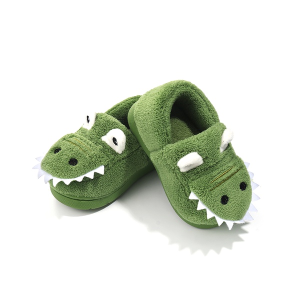 Toddler / Kid Animal Dinosaur Velvet Solid Boots