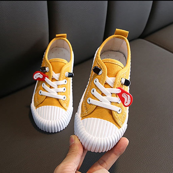 Toddler / Kids Causal Solid Canvas Shoes