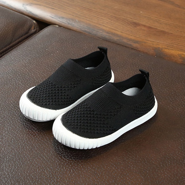 Toddler / Kids Casual Solid Net Surface Athletic Shoes