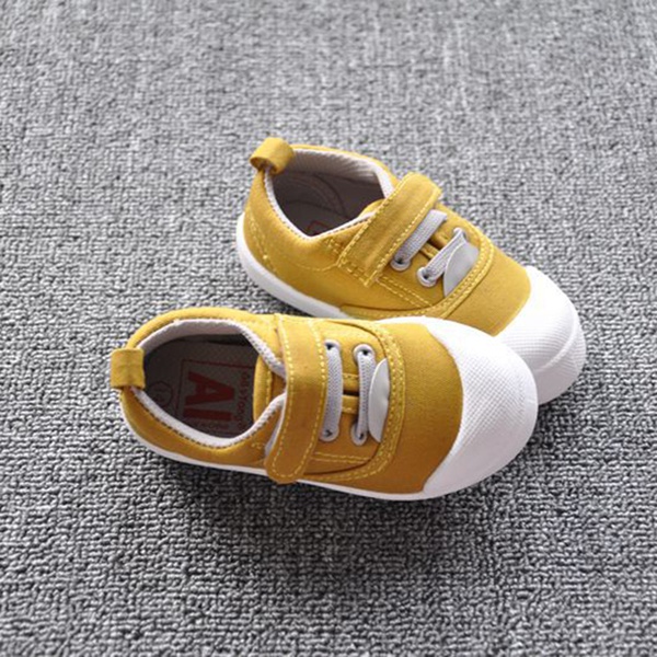 Toddler / Kids Colorful Causal Solid Canvas Shoes