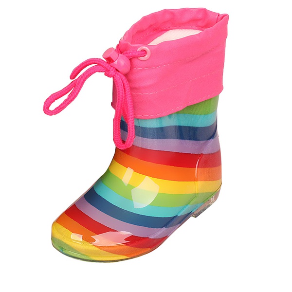 Toddler / Kid Colorful Rainbow Rain Boots