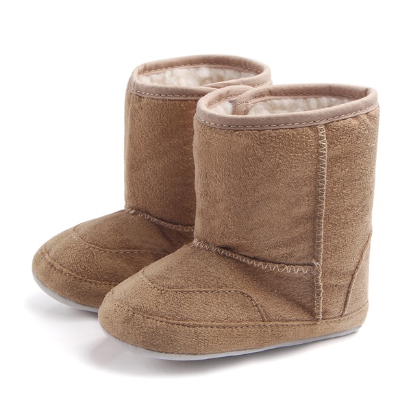 Baby / Toddler Solid Furry Warm Snow Boots