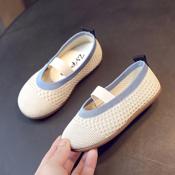 Toddler / Kid Fly-knitted Flat Shoes