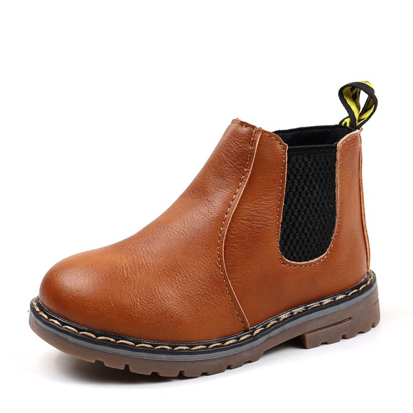 Toddler / Kid Classic Solid Leather Boots
