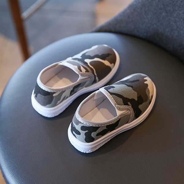 Toddler / Kids Camouflage Causal Canvas Shoes