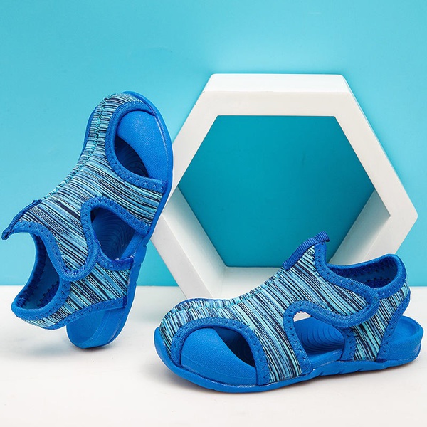 Toddler / Kids Breathable Colorful Striped Sandals