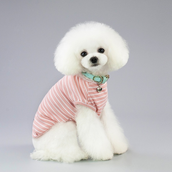 Puppy Striped Top