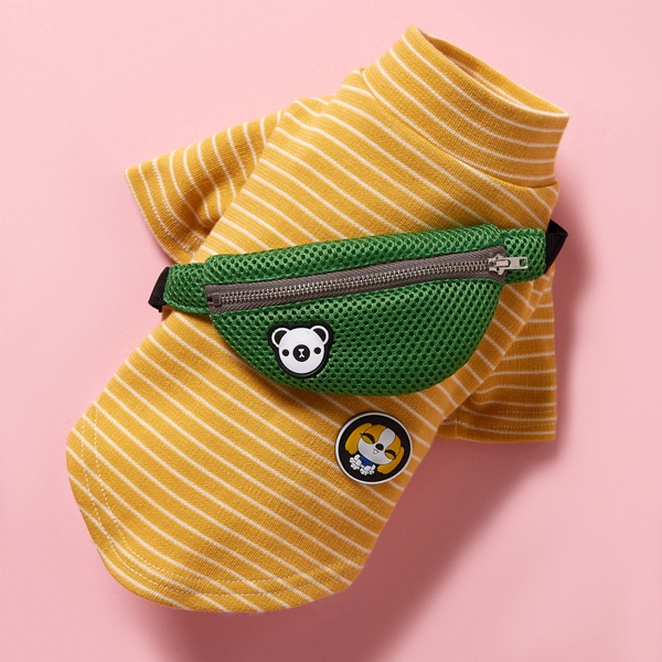 Pet Belt Bag Turtleneck Stripes